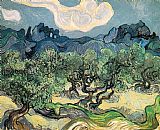 The Olive Trees by Vincent van Gogh